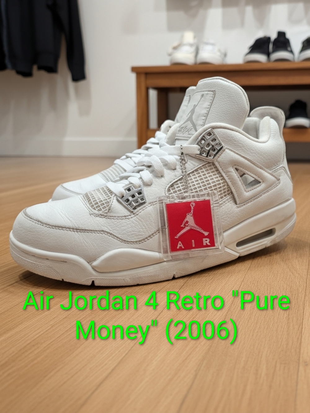 Air Jordan 4 Retro "Pure Money" (2006) Sz 12 EUC
